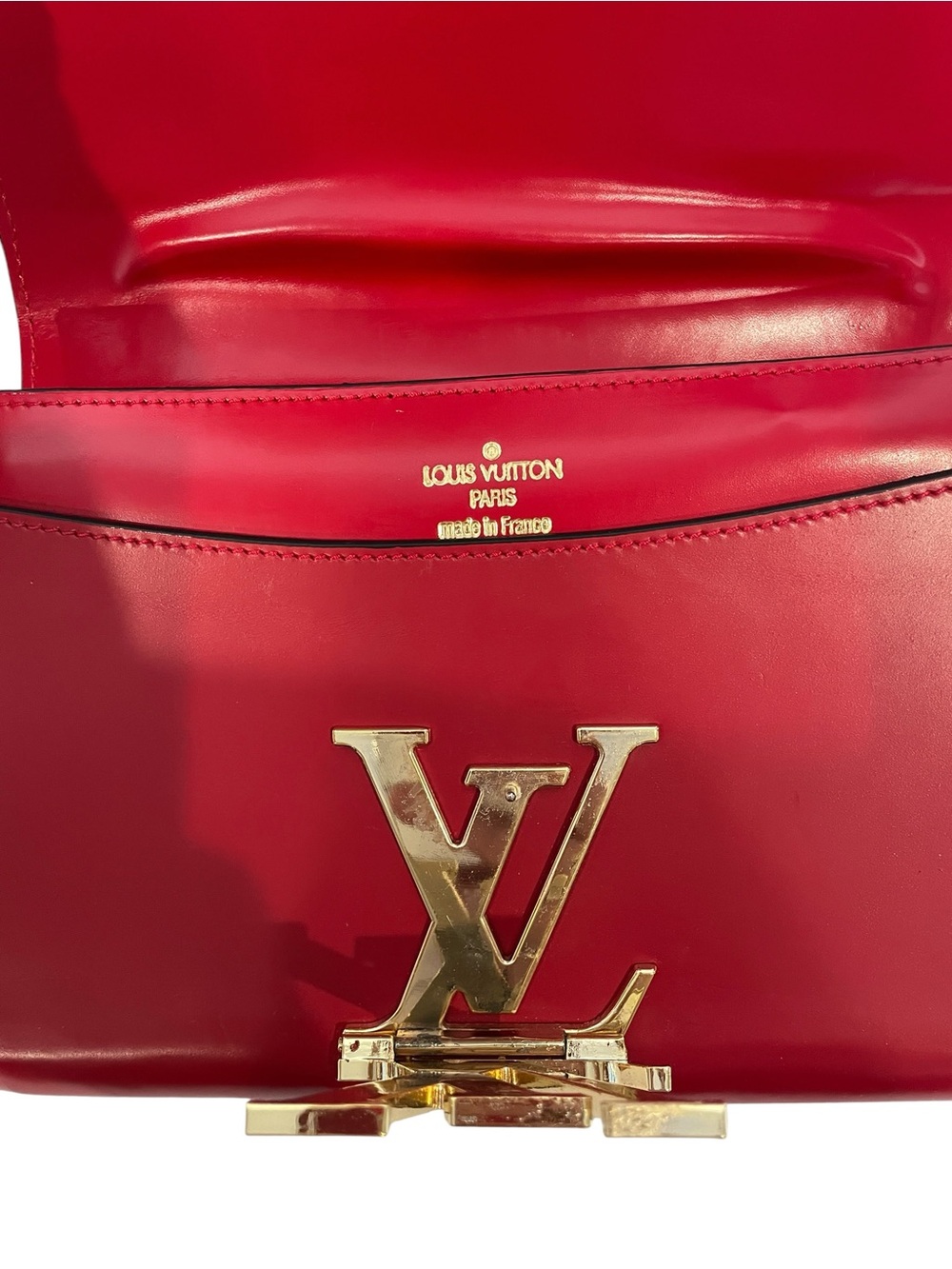 ❤️ Red Chain Shoulder / Crossbody Bag ❤️ - Picture 7 of 13